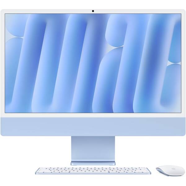 Počítač All In One Apple 24" M6 10×CPU 10×GPU, 16 GB, 256 GB - modrý CZ 

