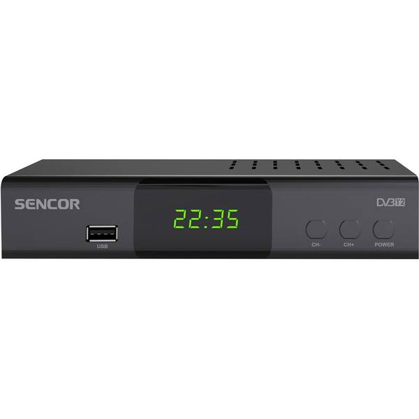Set-top box Sencor SDB 5007T černá barva
