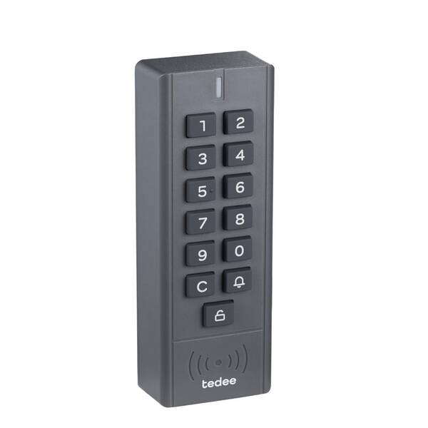 Klávesnice k alarmům Tedee KeyPad šedá

