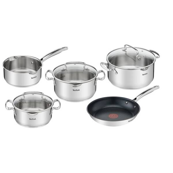 Sada hrnců Tefal G718S874 nerez

