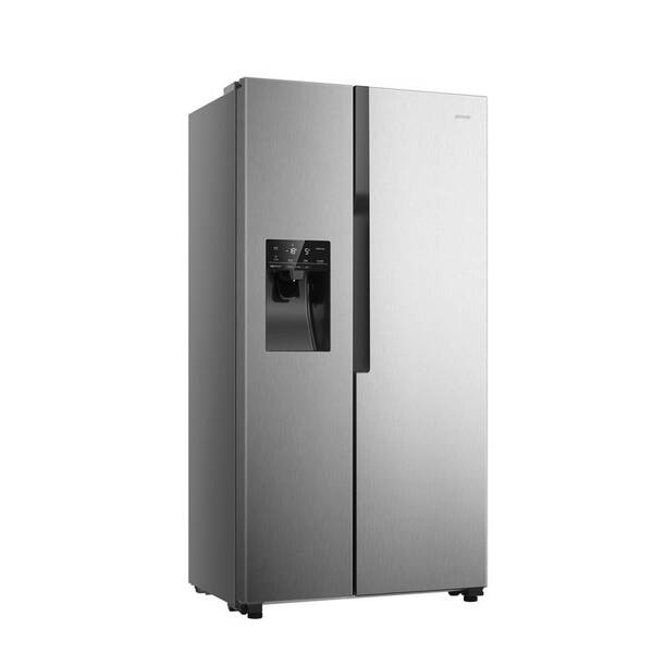 Americká lednice Gorenje NRS918FVX nerez


