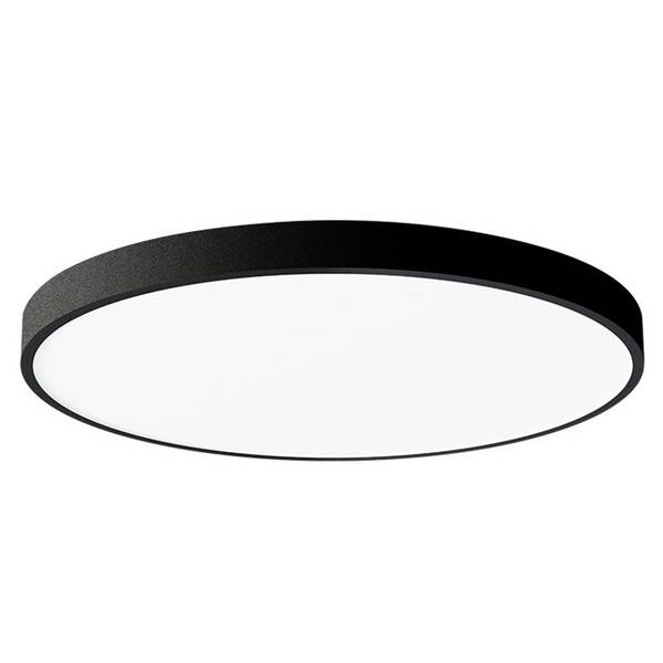 Stropní svítidlo IMMAX NEO LITE SEMPLICI SMART, 60cm, 60W, 4500 lm, s podporou BEACON, Wi-Fi, TUYA černé

