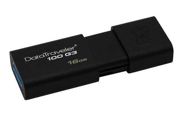 USB Flash Kingston 16GB černý

