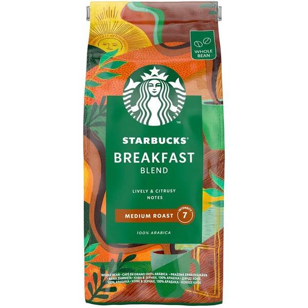 Káva zrnková Starbucks Breakfast Blend 450 g 

