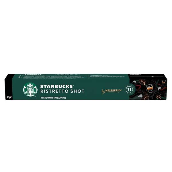Kapsle pro espressa Starbucks Ristretto shot by NESPRESSO® (10 ks) 

