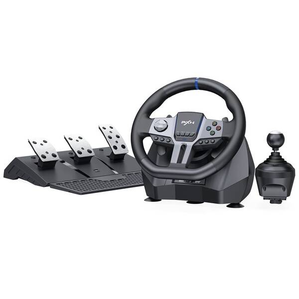 Volant PXN V9 Gen2 Bundle, PC, Switch, PS3/4, Xbox One/X/S series černý

