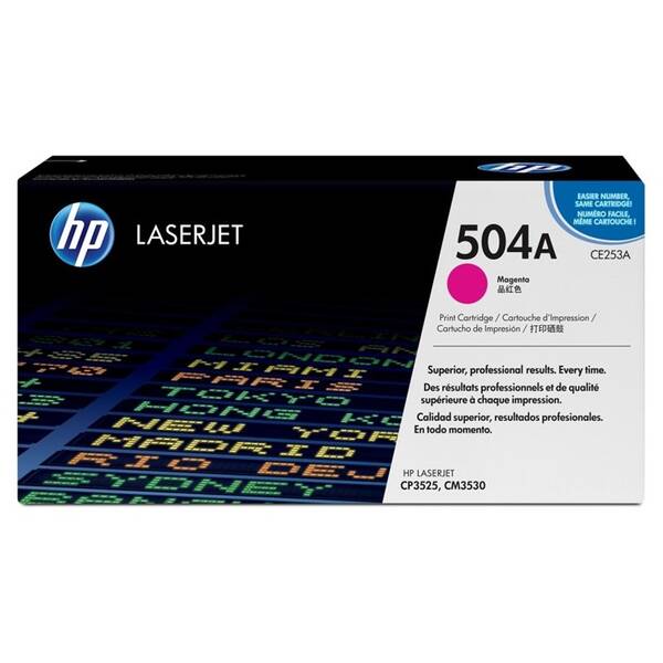 Toner HP 504A, 7 000 stran purpurový

