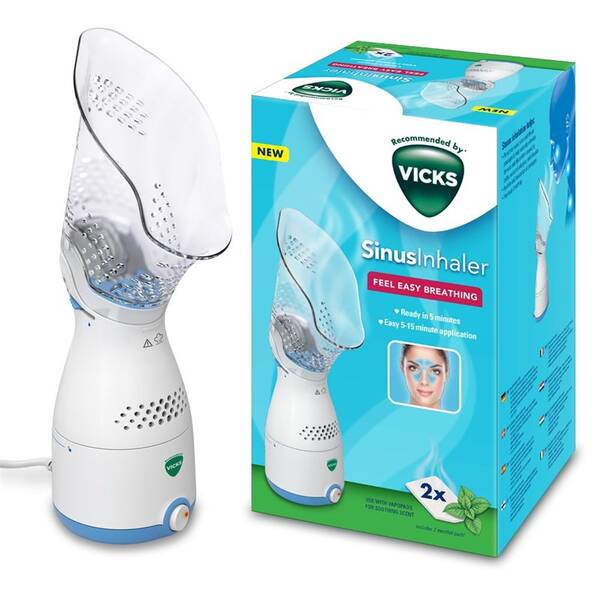 Inhalátor parní VICKS VH200 bílý

