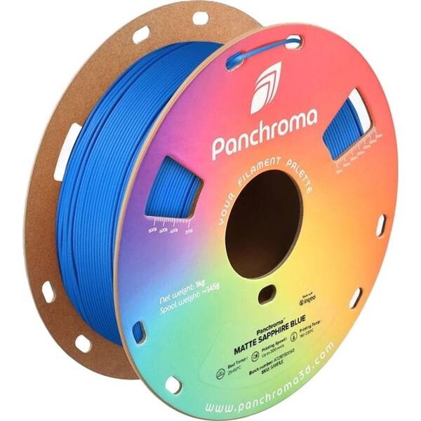Filament Polymaker Panchroma PLA Matte modrý

