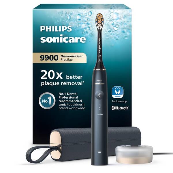 Zubní kartáček Philips HX9992/12 tmavě modrý

