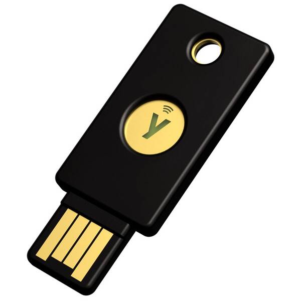 Bezpečnostní token Yubico YubiKey 5 NFC černý

