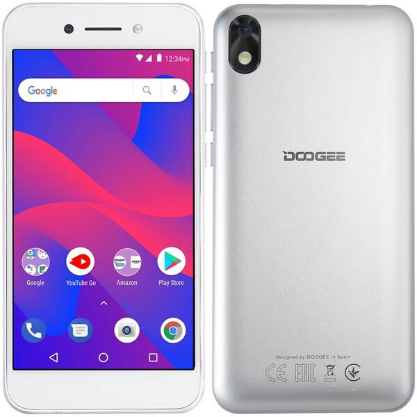 Mobilní telefon Doogee X11 Dual SIM stříbrný

