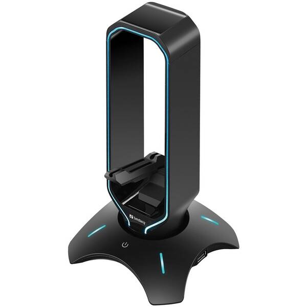 USB Hub Sandberg Bungee Stand, 3x USB 3.0 černý

