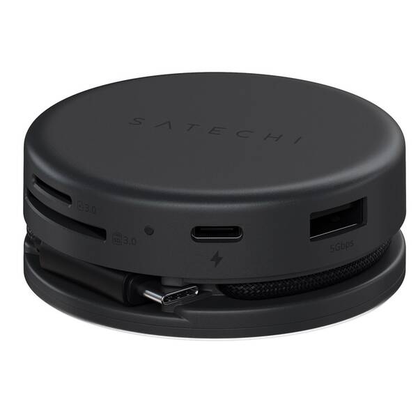 USB Hub Satechi OntheGo 7-in-1 Multiport Adapter černý

