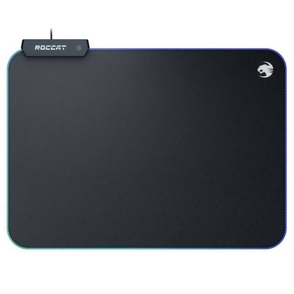 Podložka pod myš Roccat Sense AIMO, RGB, 250 x 350 x 3,5 mm černá


