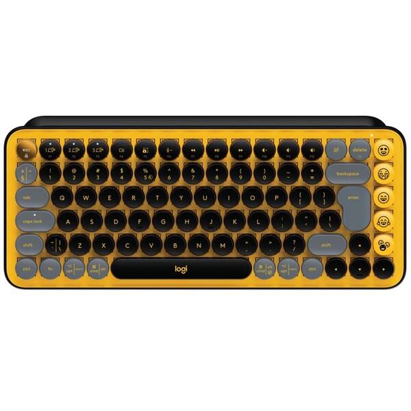 Klávesnice Logitech POP Keys US - blast yellow 

