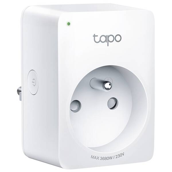 Chytrá zásuvka TP-Link Tapo P110M, s měřením spotřeby a Matter bílá barva

