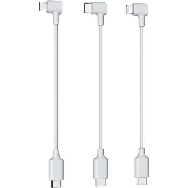 Kabel Potensic micro USB, USB-C, Lightning, 3ks 

