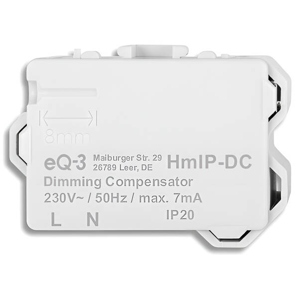 Modul Homematic IP Kompenzátor rušení světel 

