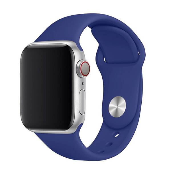Řemínek FIXED Silicone Strap na Apple Watch 42/44/45/49 mm - královsky modrý 

