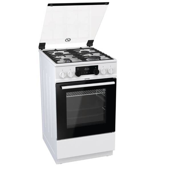 Kombinovaný sporák Gorenje KS5351WF ExtraSteam bílý

