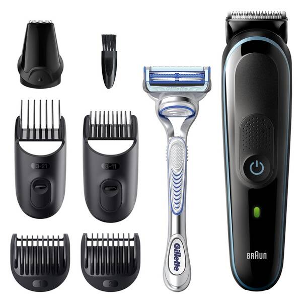 Zastřihovač multifunkční Braun MGK 3342 Blue 

