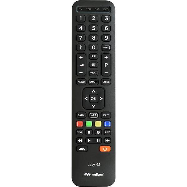 Dálkový ovladač Meliconi Easy 4.1 černý

