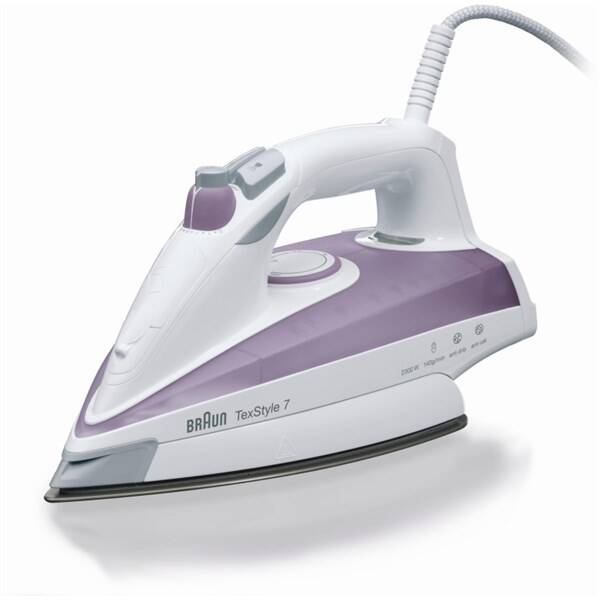 Žehlička Braun TS 715 bílá/fialová

