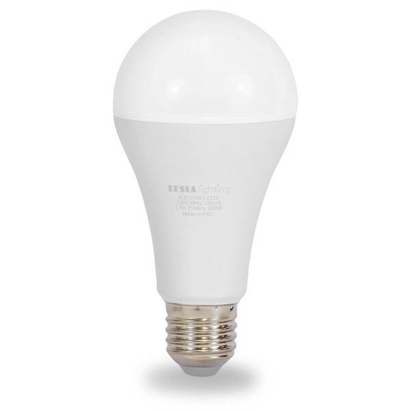 Žárovka LED Tesla Lightning klasik E27, 17W, teplá bílá 


