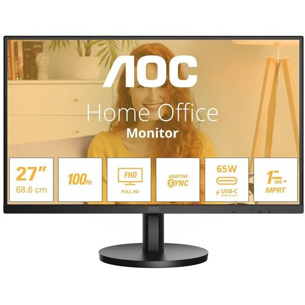Monitor AOC 27B3CA2 černý

