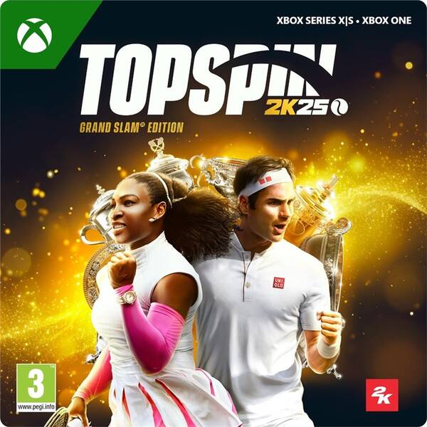  Take 2 TopSpin 2K25: Grand Slam Edition - elektronická licence 

