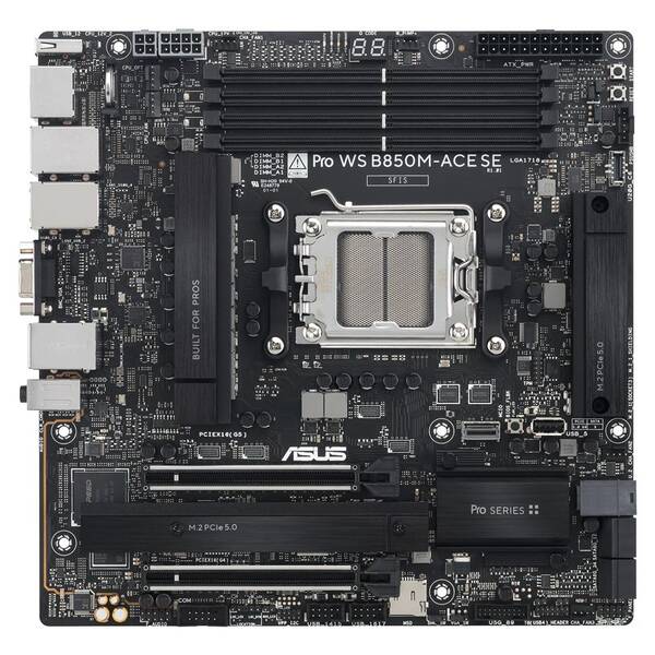 Základní deska Asus Pro WS B850M-ACE SE černá

