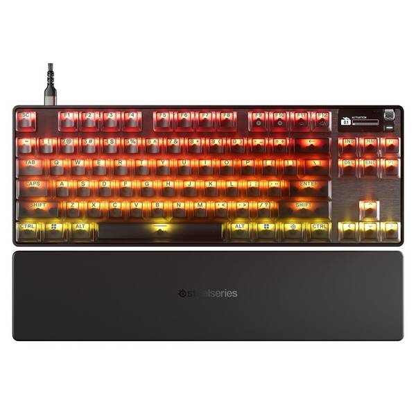 Klávesnice SteelSeries Apex Pro TKL Gen 3 Steel - US černá

