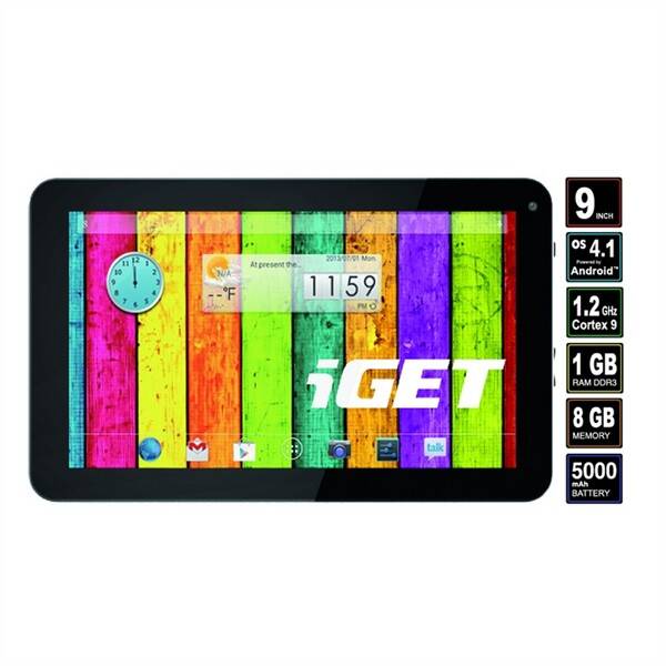 Dotykový tablet iGET School N9A černý

