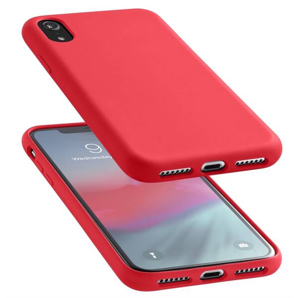 Kryt na mobil CellularLine SENSATION na Apple iPhone XR červený

