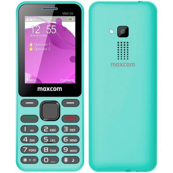 Mobilní telefon MaxCom MM139 modrý

