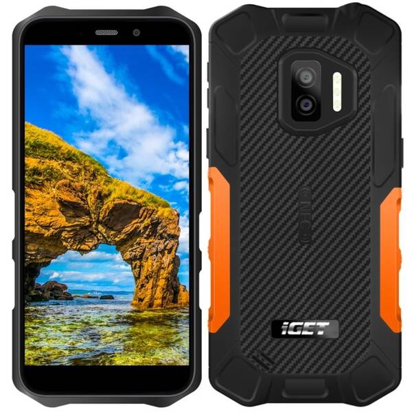 Mobilní telefon iGET WP12 Pro oranžový

