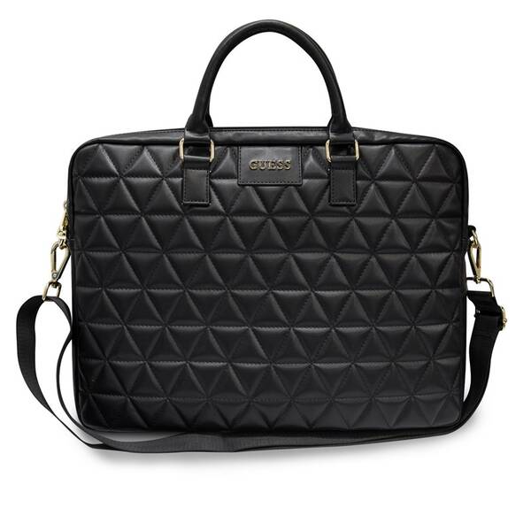 Brašna na notebook Guess Quilted 15" černé

