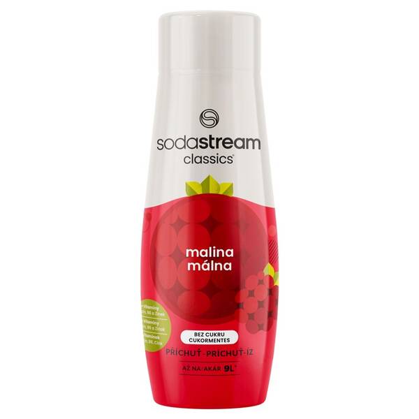 Příchuť pro perlivou vodu SodaStream Malina Zero 440 ml 

