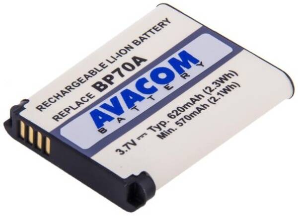 Baterie Avacom Samsung BP-70A Li-ion 3,7V 620mAh 

