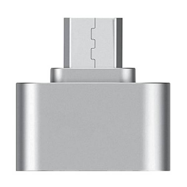 Redukce WG USB 2.0/Micro USB stříbrná

