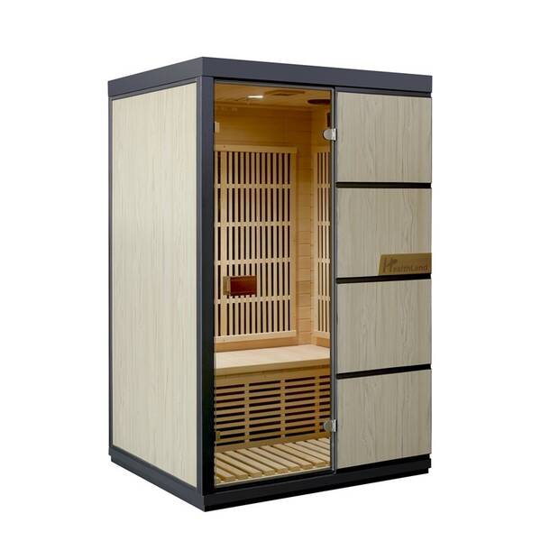 Infrasauna HealthLand DeLuxe 2222 Carbon BT 

