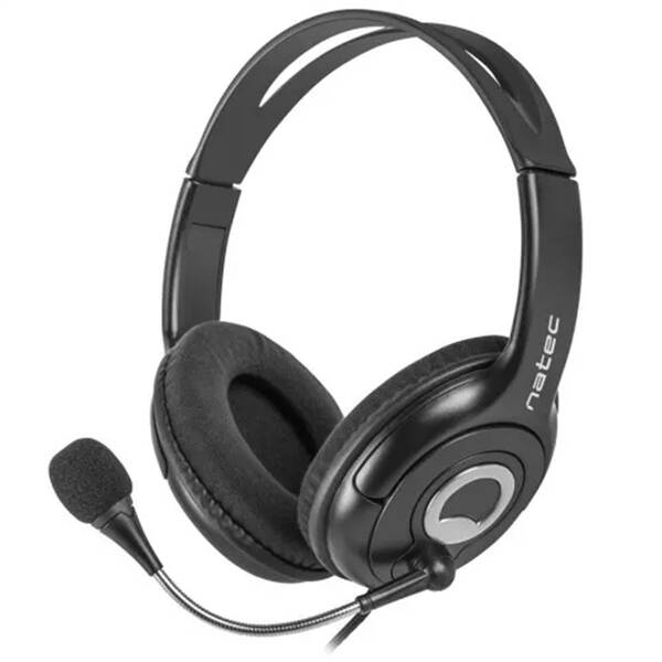 Headset Natec BEAR 2 černý

