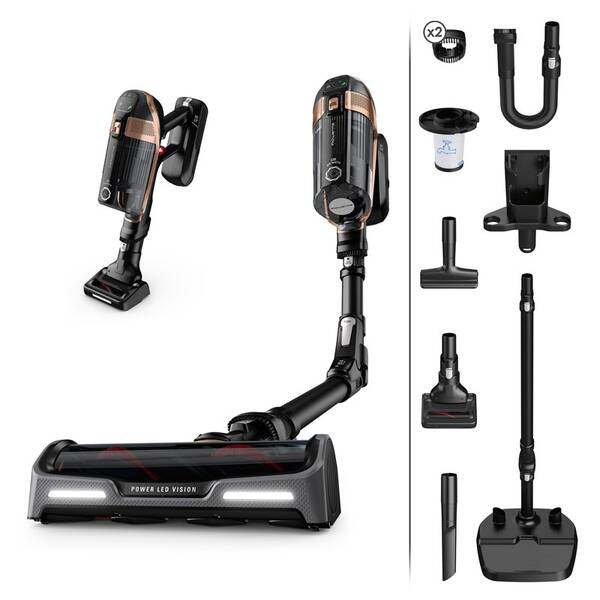 Tyčový vysavač Rowenta RH99F1WO X-Force Flex 15.60 Animal, 230 AW černý/měděný

