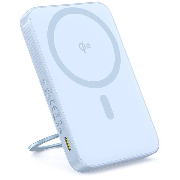 Powerbanka Baseus PicoGo Qi2 5000mAh 20W USB-C modrá

