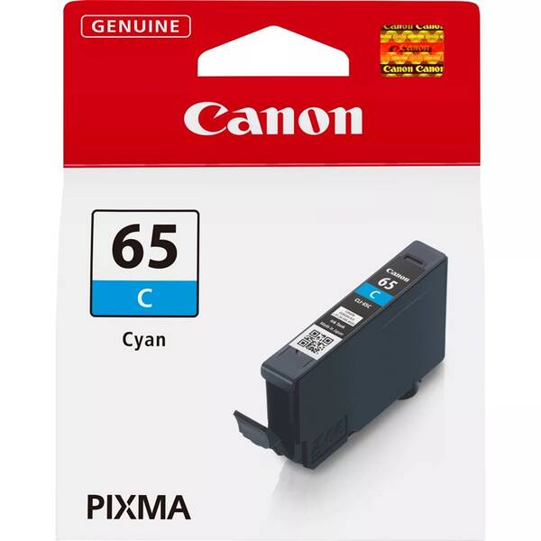 Inkoustová náplň Canon CLI-65, 482 stran azurová


