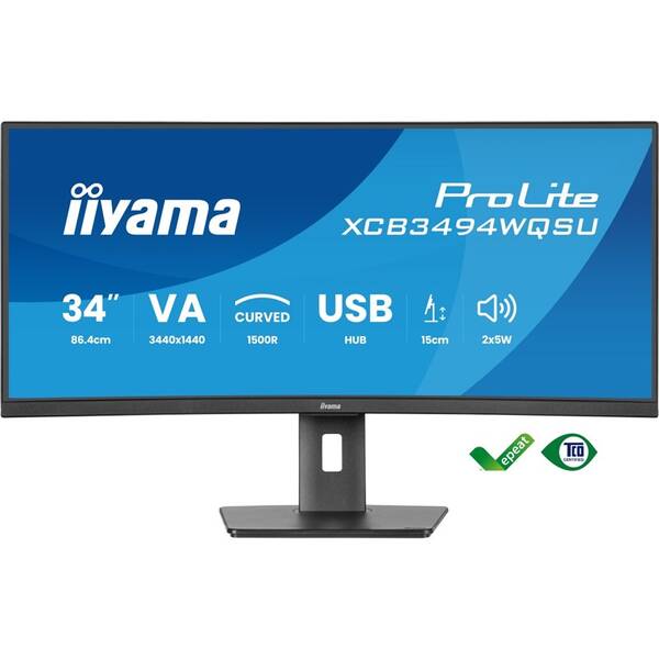 Monitor IIYAMA ProLite XCB3494WQSU-B1 černý

