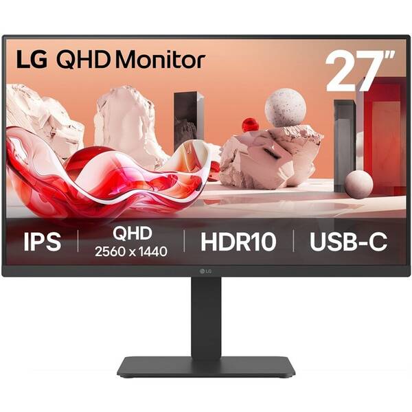Monitor LG 27BA65QB-B černý

