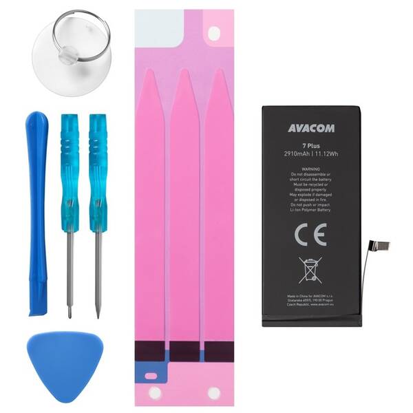 Baterie Avacom pro Apple iPhone 7 Plus, Li-Ion 3,82V 2910mAh (náhrada 616-00249) 

