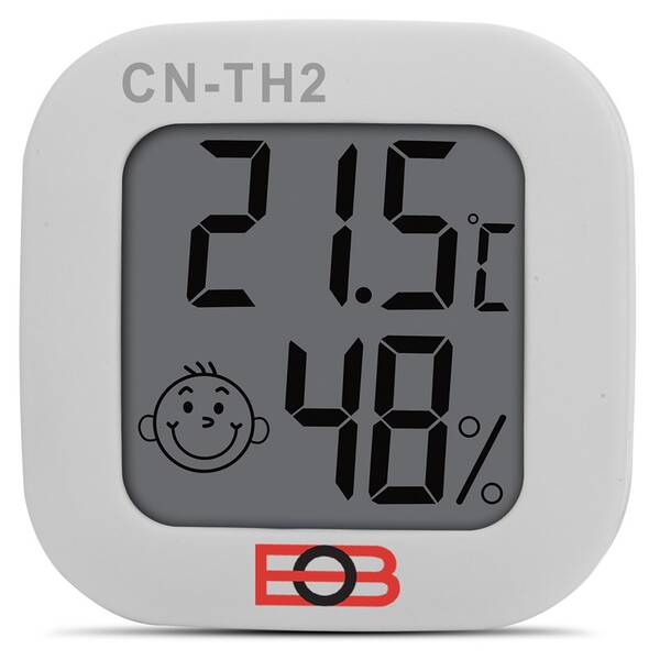 Senzor Elektrobock CN-TH2,  teploty a vlhkosti bílý


